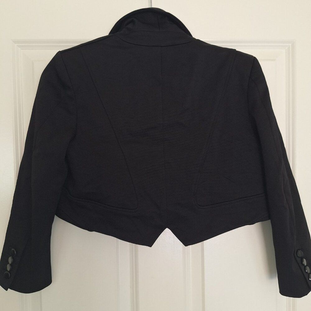 Zac Posen Bolero Jacket  Black Size 6‎ - Picture 3 of 7
